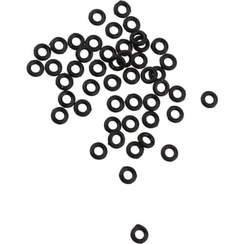 100xRubber Grip Dart Tip Gaskets Shaft O-Rings for Securing Tightening Stems