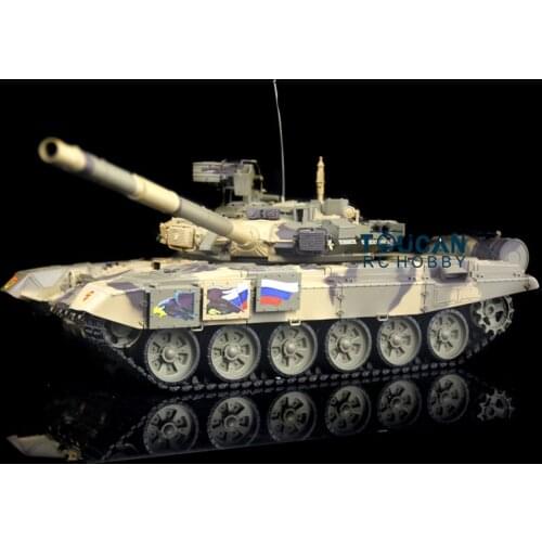 2.4Ghz Heng long 1/16 Scale TK7.0 Plastic Ver Russia T90 RTR RC Tank 3938 Model TH17842