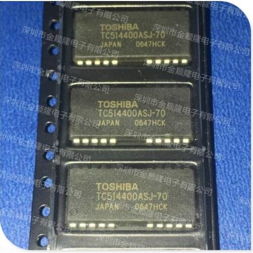 5pieces TC514265DJ-60 TOSHIBA SOJ flahs