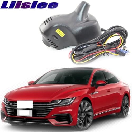 Liandlee Car Road Record WiFi DVR Dash Camera Driving Video Recorder For Volkswagen VW Arteon 2017 2018