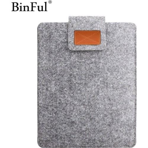 Binful Woolfelt Cover Case 9.7 11 12 13 15 17 Inch Protective Laptop Bag/Sleeve for Apple Macbook Air Pro Retina Case Cover 13.3