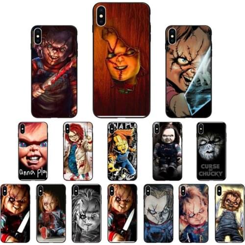 CHUCKY HORROR CHURSE CHILDS PLAY MOVIE Phone Case For iphone 12 7 8 Plus X XS Max XR Coque Case For iphone 5s SE 2020 6 6s 11Pro