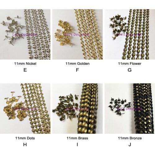 Sofa Upholstery Strips Trims 50meter 9.5mm 11mm Bronze Golden Antique Upholstery Tacks Decorative Nail Strips,Upholstery Tacks