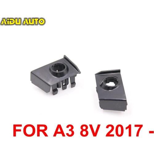 FOR Audi 2017 A3 8V Front bumper Grille bracket Support Reversing Parking Sensor Probe