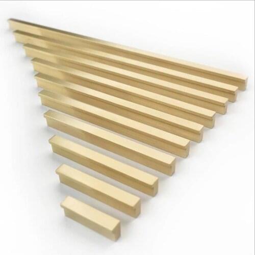 LCH Nordic Solid Brass Cabinet Handles Drawer Knob Door Pull Newly Designed Artistical Chinese Style Furniture Hardware