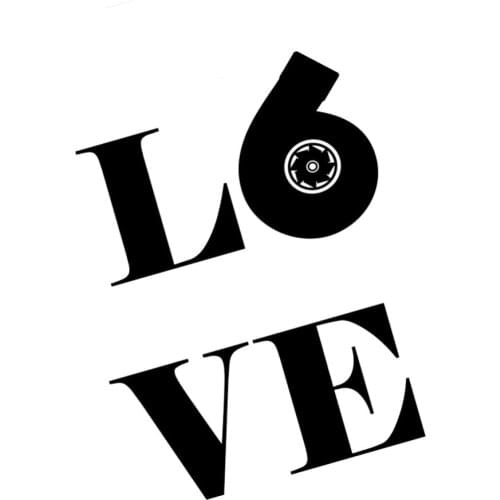 Love Boost Turbo JDM Lifestyle Vinyl Sticker Car Decal Rear Windshield Car Window Decor Art Pattern Decals L318