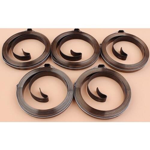 5Pcs/lot Starter Pull Start Spring Fit Honda GX270 GX240 GX390 GX340 188F 5KW Gasoline Lawnmower Generator 28442-ZE2-W01