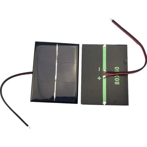 1 PC 0.65W 1.5V Solar Panel Solar Power CellPhone Charger Home DIY Module