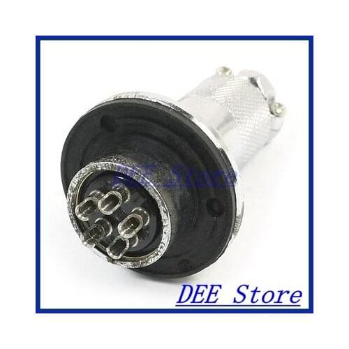 Waterproof Aviation Plug CNC Connector Adapter 5 Pin P20-5 Core