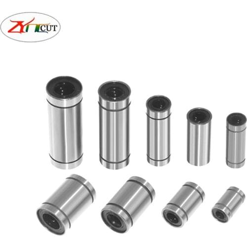 High precision linear guide bearing LM3UU LM4UU LM5UU LM6UU LM8UU LM10UU LM12UU LM16UU LM20UU Linear Bushing CNC Shaft Parts