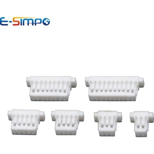 50PCS JST SH1.0 1.0mm Pitch 2P 3P 4P 5P 6P 7P 8P 9P 10P 11P 12Pin Plastic Plug Housing Shell Connector Housing Terminals