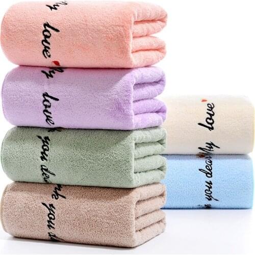 70*140CM Blanket Kids Baby Swaddling Product For Bedding Quilt Babies Towel Absorbent Soft Embroidered Coral Velvet Bath Towel