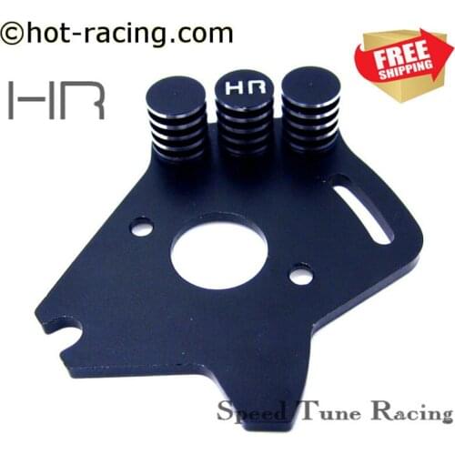 Radio control RC Aluminum Motor Plate with Heat Sink for the Trax 4x4 Slash vehicles option upgrade parts