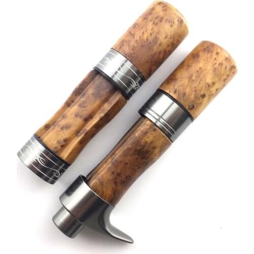 NooNRoo Burl wood reel seat fishing rod reel seat Fishing Rod building DIY fishing rod Repair reel seat