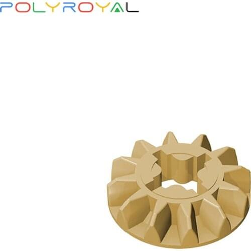 Building Blocks accessories DIY 12 tooth Gear 10 PCS Technic Parts moc Compatible Assembles Particles Educational Toys 6589