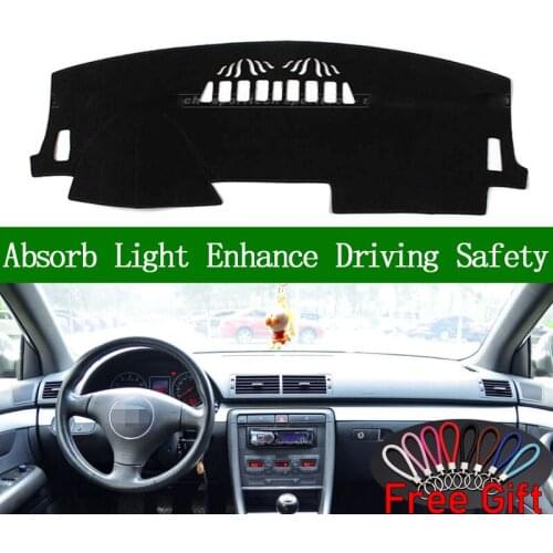For AUDI A4 A4L 2003 2004 2005-2008 Dashboard Cover Sun Shade Non-slip Dash Mat Pad Carpet Car Stickers Interior Accessories