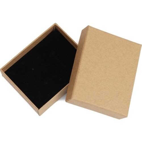 DoreenBeads Vintage Gift Box Paper Earrings Rings New Popular Exquisite Jewelry Accessories Packaging 1 Piece