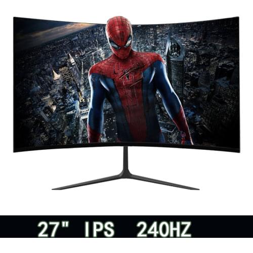 27" 1 MS 240 HZ Monitor Gamer 1920 * 1080 LCD Curved Screen Display 165HZ HD gaming monitor PC Desktop HDMI monitor for Computer