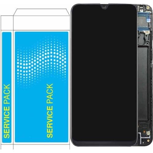 Original A205F LCD For Samsung Galaxy A20 LCD With Frame Display 6.4 Inch SM-A205F/DS A205G A205 Touch Screen Digitizer Assembly