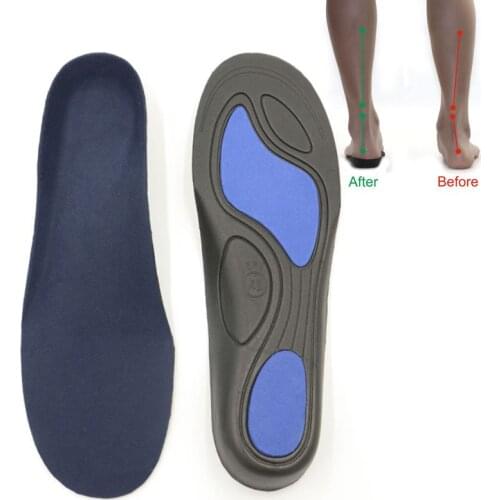 1 Pair Flatfoot Orthotics Cubitus Varus Orthopedic Feet Cushion Pads Care Insoles