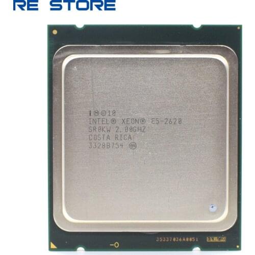 Intel Xeon E5 2620 LGA 2011 CPU processor SR0KW 2.0GHz 6-Core 15M support X79 motherboard