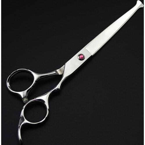 Professional japan 7 inch safety pet dog grooming hair scissors Pet scissor clipper Cutting shears Barber Hairdressing Scissors