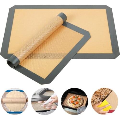 Silicone Macaron Baking Mat for Bake Pans Macaroon/Pastry/Cookie Making Professional Grade Nonstick