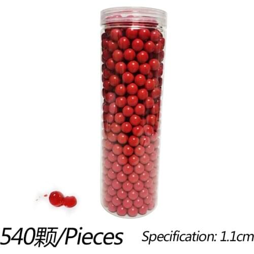 Outdoor game CF shooting paintball specification 1.1cm paint ball/paint paintball