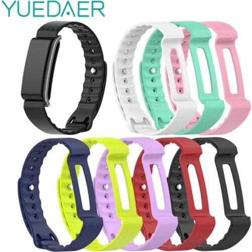 YUEDAER For Honor Band A2 Wrist Strap Silicone For Huawei Honor Band A2 Bracelet Colorful Woven Straps For Band A2 Replacement
