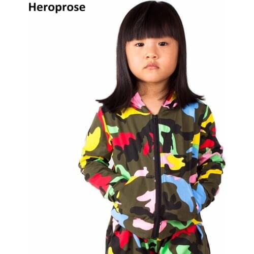 2018 Fashion Spring Autumn Kids Adults bomber Jacket Stage Performance Wear paillette feminina casaco Camo Hip Hop dance coat