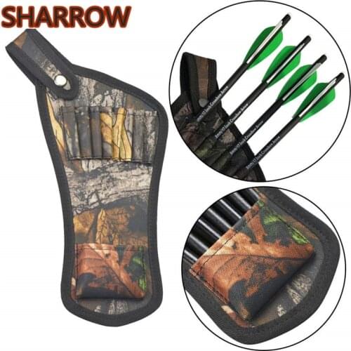 1pc Portable Quiver Bag Holder 8 Arrows Camouflage For Compound Recurve Bow Crossbow And Arrow Shooting Archery Accessories