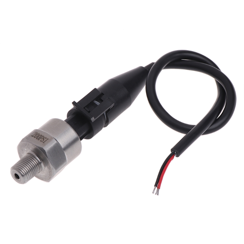 2020 DC 5V 1/8NPT Pressure Transducer Transmitter Sensor Stainless Steel Oil Air Water 30/100/150/200/300/500 psi Dropship