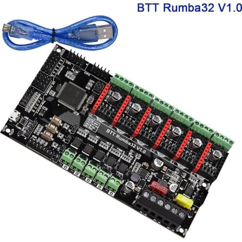 BIGTREETECH BTT Rumba32 V1.0 32bit Control Board For TMC2208 TMC2209 UART Motor Driver 3D Printer Parts MKS TFT35 V3 Marlin 2.0