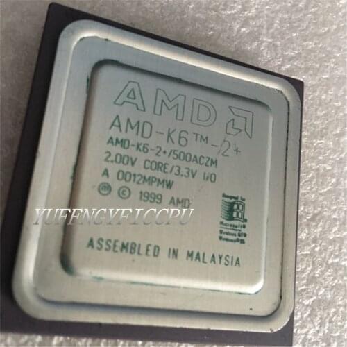 AMD-K6-2/500ACZM Antique cpu collection testimony of history antique computer accessories