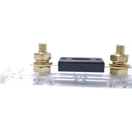 Car Audio ANL Fuse Holder Distribution Block Fusebox 0/4/8 AWG Input Output