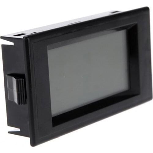 Frequency Counter 10-199.9Hz Blue LCD HZ Digital Frequency Meter Frequency Electrician Panel Hertz Tester D69-30 LCD 80-300V AC