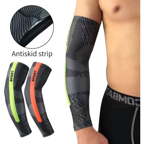 1 Pair Unisex Breathable Ultraviolet-Proof Quick-Drying Fabrics Arm Sleeve Barcer When You Sweat, You Don't Feel Wet