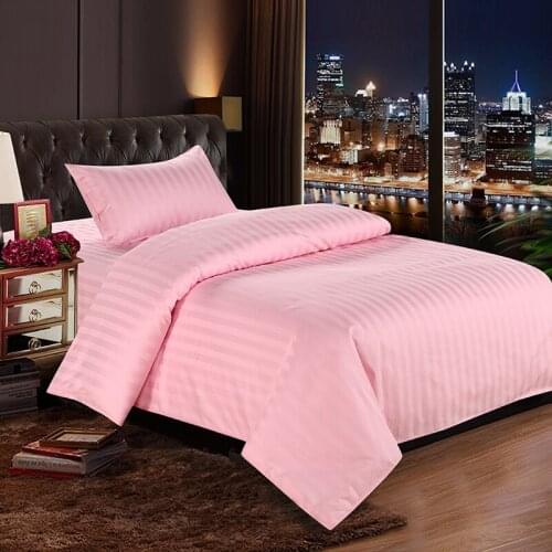 Hotel bedding three-piece hospital hotel Quilt bed sheet pillowcase