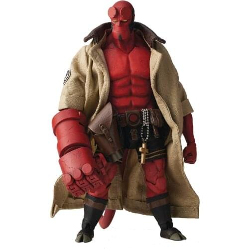 Hellboy Devil 100Toys 1/12 Scale BJD Joint Moveable with Real Cloth PVC Action Figure Model Toy