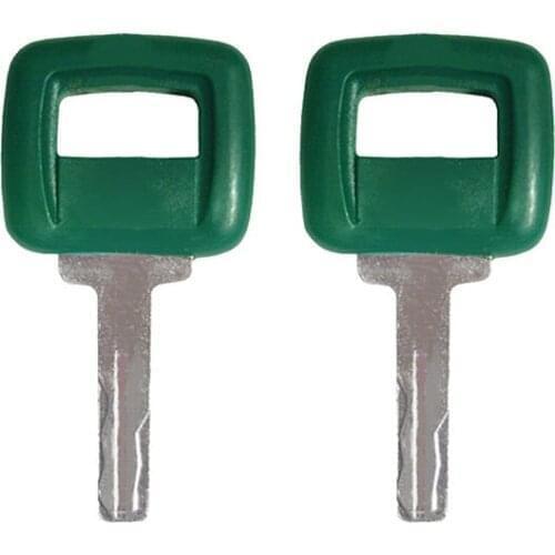 2PCS Ignition Key 11039228 ELI80-0082 17225331 For Volvo, Clark-Michigan DA30D A35D A40D A25D A20C A25C A30C A35C A40 DA25D