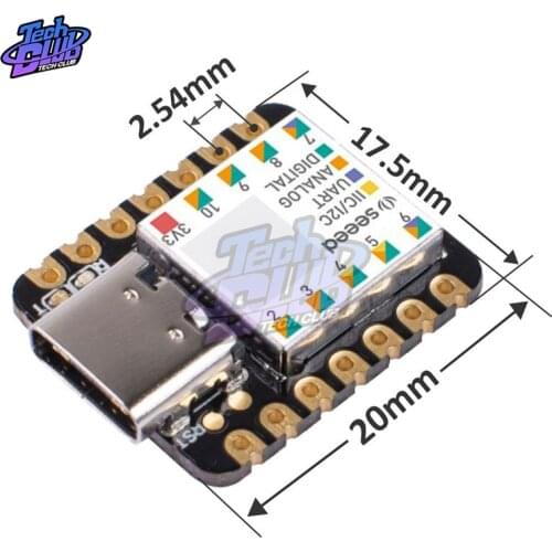 Type-C Seeeduino XIAO Microcontroller SAMD21 Cortex M0+ Nano 48MHZ SPI I2C Interface For Arduino IDE/IOT System Development Tool