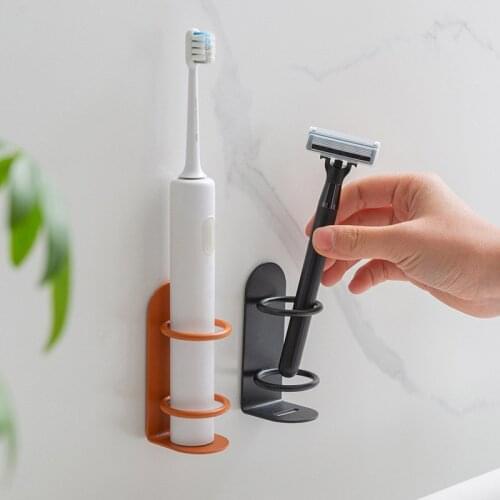 Wall Mounted Toothbrush Holder Antibacterial Toothbrush Stand Organizer Hold Protect Bathroom Shaver Storage Rack Accessories