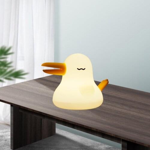Night Light Cute Lamp Motion Control, Bird Nursery Nightlight Stepless Dimming Gifts for Kids Baby Toddler Room Decor