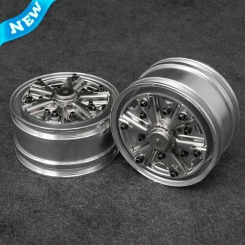 Tamiya Truck Aluminum Alloy Front Wheel Hub For 1 14 Scale RC Toy Tractor Trailer TAMIYA SCANIAA R620 BENZZ 3363 MAN TGX VOLVO