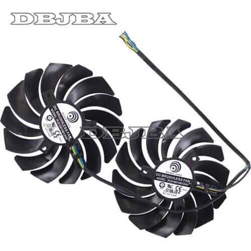 PLD10010B12HH DC12V 0.40A Graphics Fan For MSI GTX 1070Ti Titanium 8G