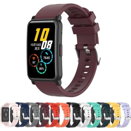 Strap for Huawei Honor Watch ES SIlicone sport Watch Bracelet Band Official Sytle Watchband men women Correa for Honor ES