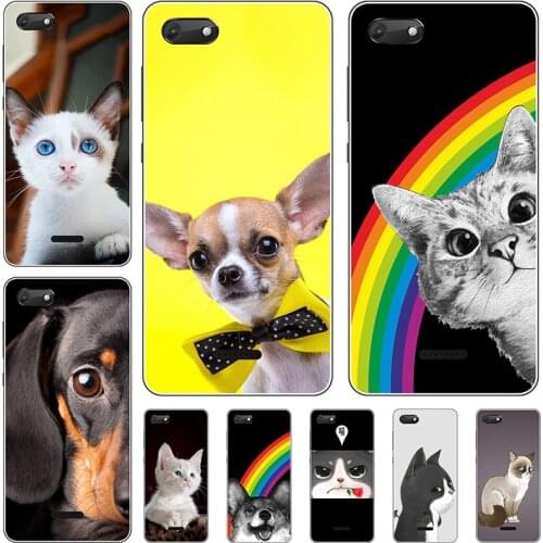 Silicone Phone Case Cover For Wiko Tommy 3 Case Cute Cartoon Print Soft Back Cover For Wiko Tommy 3 Tommy3 5.45 inch Cases Cover