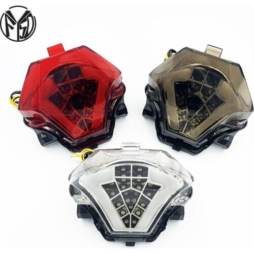 For YAMAHA MT-07 FZ-07 14-17, MT-25 MT-03 YZF R3 R25 2014-2020 Integrated LED Tail Light Turn signal Indicator Motorcycle Brake