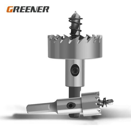 High quality 12-50mm high speed steel hole drill stainless steel hole opener Carpentry Cutting Metal Plastic Iron Hand Tools