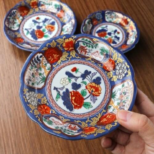 Japanese plate household dish Japanese dish compound ceramics dish